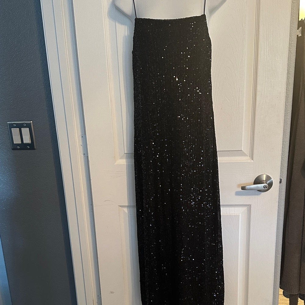 Z Supply Black Sequin Dress brand new with tags